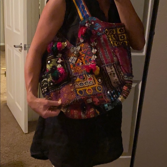 Quilted Gypsy Tote Bag - Picture 3 of 3